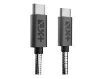 NEXT ONE Kabel Metallic USB-C / USB-C 1,2 m space gray - 1318722 - zdjęcie 2